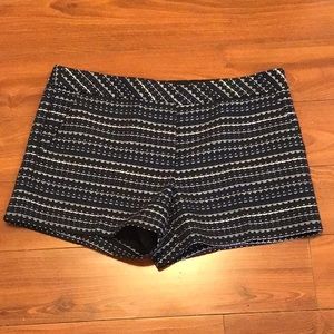 Trina Turk Black, Blue and White Shorts